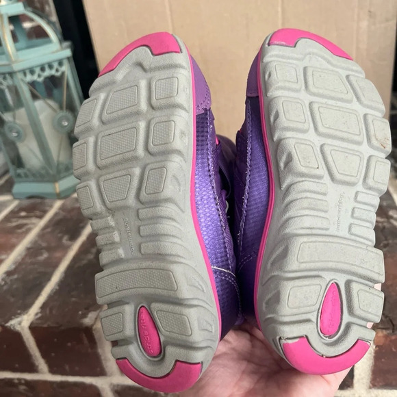 STRIDE RITE MADE 2 PLAY SNEAKER BOOTS PINK LINED SNOW SHOE TODDLER GIRLS 9.5M - Picture 5 of 7